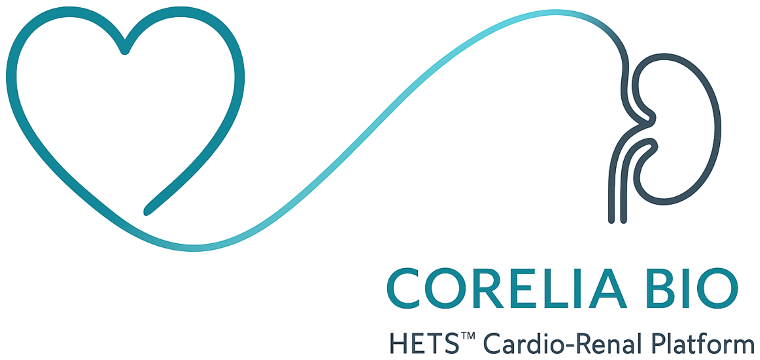Corelia Bio HETS cardio-renal platform logo